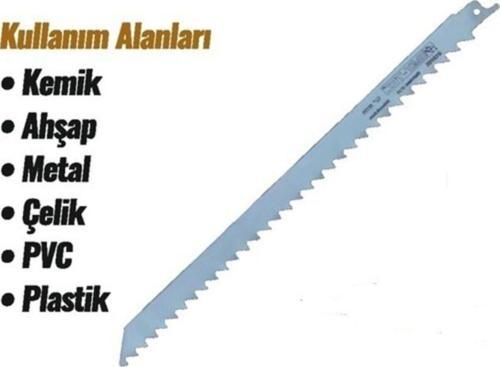 5 Adet Tilki Kuyruğu Ağzı Paslanmaz 300Mm/8.5Mm S1211K