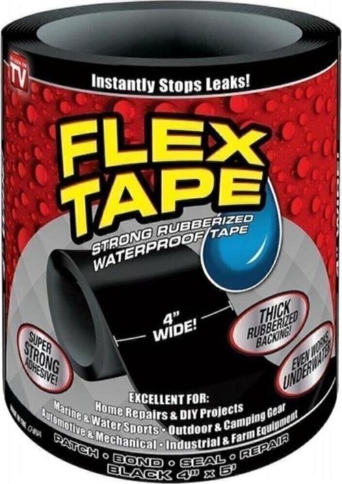 Flex Tape Suya Dayanıklı Su Geçirmez Sızdırmaz Boru Tamir Bandı