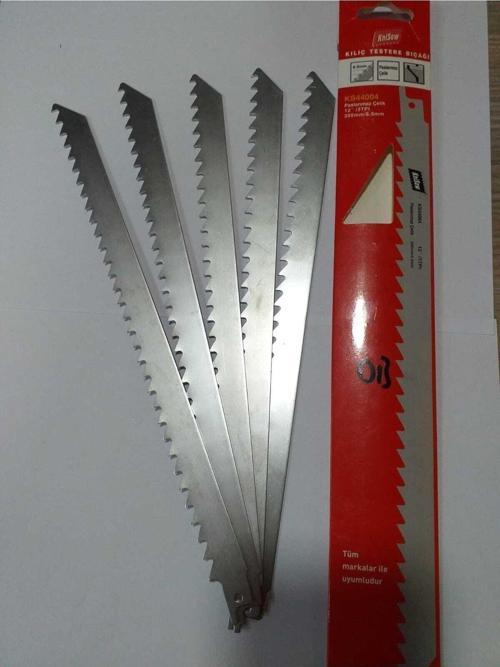 5'Li Tilki Kuyruğu Testeresi Kemik Et Kesme Bıçağı 30Cm