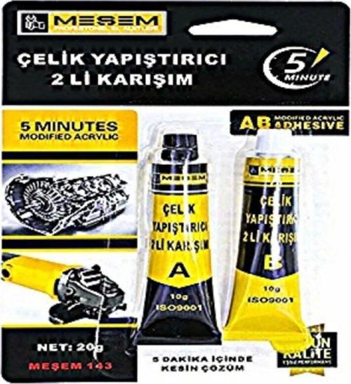 Çelik Yapıştırıcı 2'Li Karışım
