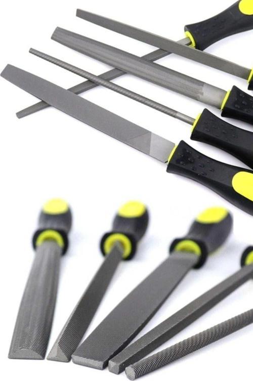 5 Parça Mini Eğe Törpü Seti Ahşap Tahta Oyma Şekillendirme