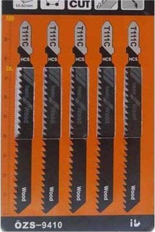 Dekupaj Testere Ucu 5'Li Set Ahşap Kesici T111C