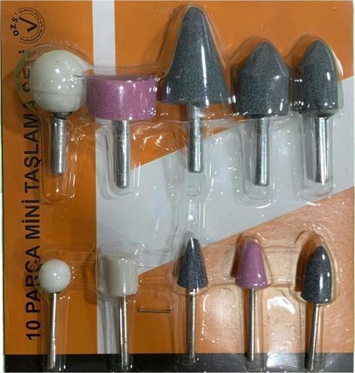 Mini Taşlama Gravür Seti 10 Parça