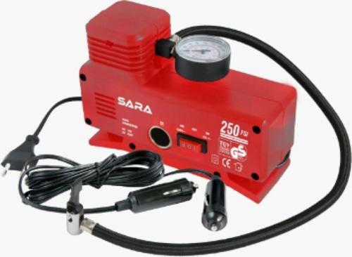 Araç Içi Çakmak Soketi Girişli Hava Kompresörü S633 12 V-220 V