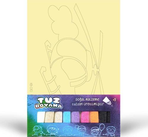 KB-010 Helikopter Tuz Boyama Oyunu, Eğitici Aktivite, Kum Boyama Oyunu