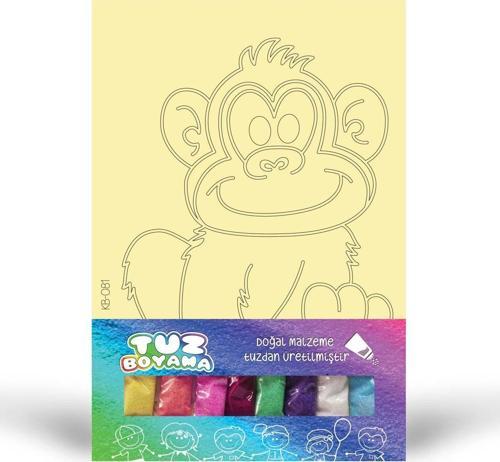 Maymun-2 Tuz Boyama Oyunu, Eğitici Aktivite, Kum Boyama Oyunu