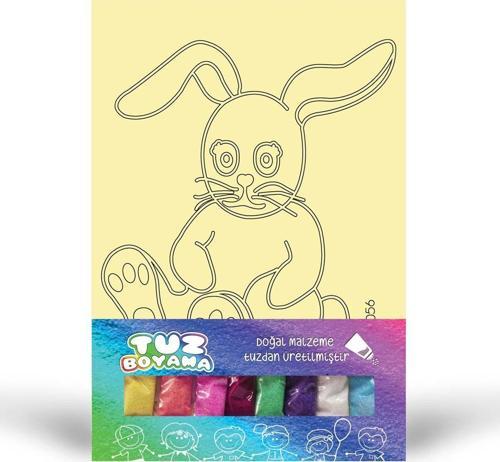 Tavşan-2 Tuz Boyama Oyunu, Eğitici Aktivite, Kum Boyama Oyunu