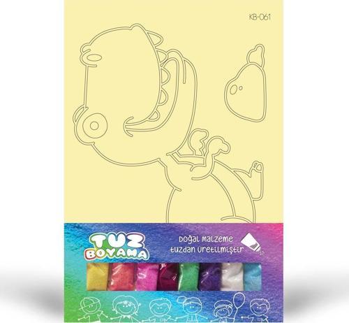 T-Rex Tuz Boyama Oyunu, Eğitici Aktivite, Kum Boyama Oyunu