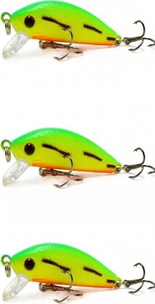 3 Adet 5 Gr.5cm sahte Yem Lures Turna Levrek Alabalık Rapala LüferAilesi JigYemYem