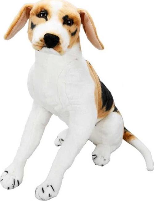 01409 Oturan Beagle Köpek Peluş 68 cm