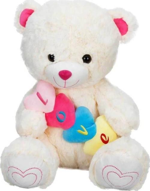 Nessiworld 1526 Kalpli Peluş Ayı 48 cm -Sunman