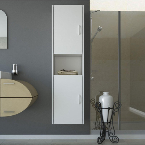 Nehir Asma Dolap, Banyo- Mutfak- Kiler- Erzak- Düzenleyici Dolap, Beyaz