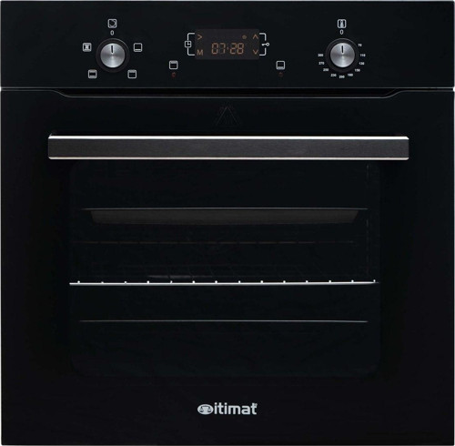 Af500 70lt Turbo Fan Siyah Dijital Ankastre Fırın