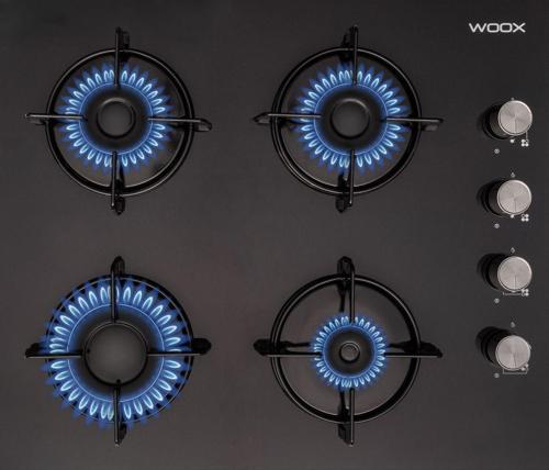 WO-1330 Seramik Cam Set Üstü LPG (TÜP) Ocak Siyah