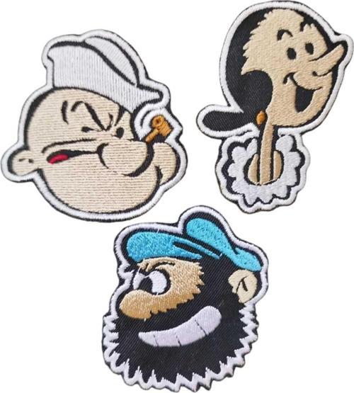 Ütü İle Yapışan Temel Reis Safiinaz Kaba Sakal Arma Seti Yama Patch