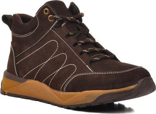 25014 Kahve Nubuk Hakiki Deri Erkek Outdoor Bot