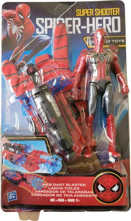 Spiderman Figürlü Vantuz Ağ Atan Eldiven