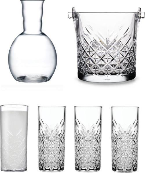 Rakı Bardağı - Rakı Sürahisi Karaf - Buz Kovası Seti
