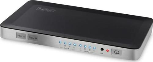 DIGITUS DS-48300 4 GİR/2 ÇIKIŞ HDMI MATRIX SWITCH,