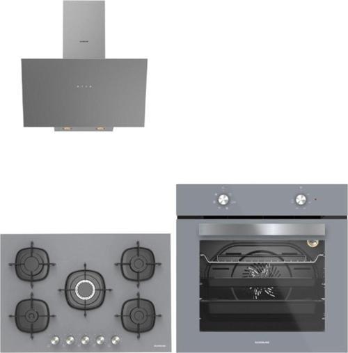 Gri Cam Ankastre Set 3481 - CS5622S01 75 CM - Bo6501s01