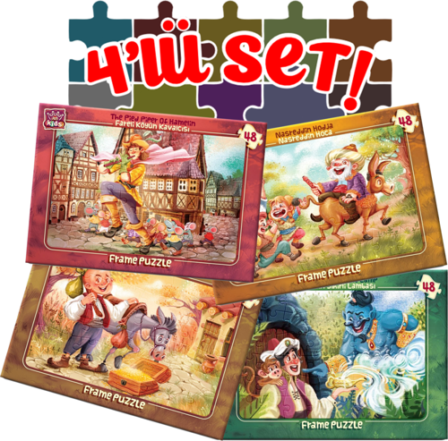 Nasreddin Hoca 48 Parça Frame Puzzle 5796