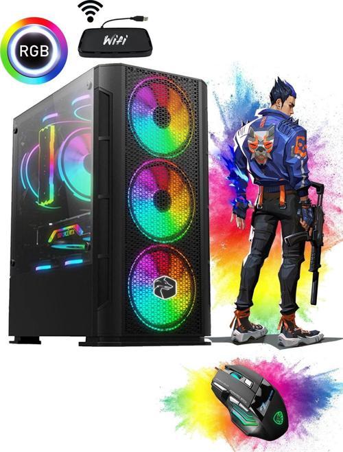 Gamer X9 I3-10100F 16Gb Ddr4 512Gb Ssd Gtx1050Ti Masaüstü Oyuncu Bilgisayarı