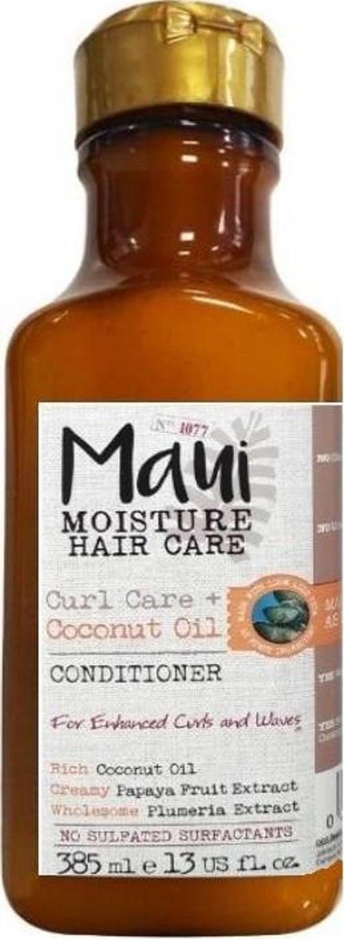 Moisture Bukleli saçlar için Bukle Belirginleştirici Hindistan Cevizi Yağı Saç Kremi 385ml
