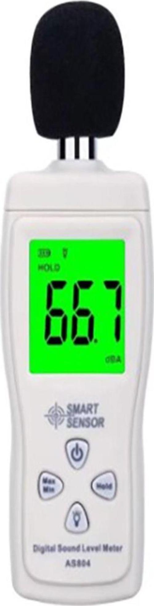 AS804 Dijital Desibel Ölçer Ses Seviyesi Ölçer Desibelmetre 30D 130dB