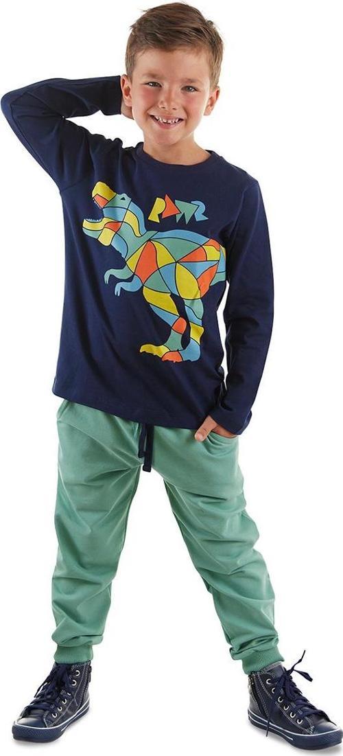 Dinozor Erkek Çocuk T-shirt Eşofman Altı Takım