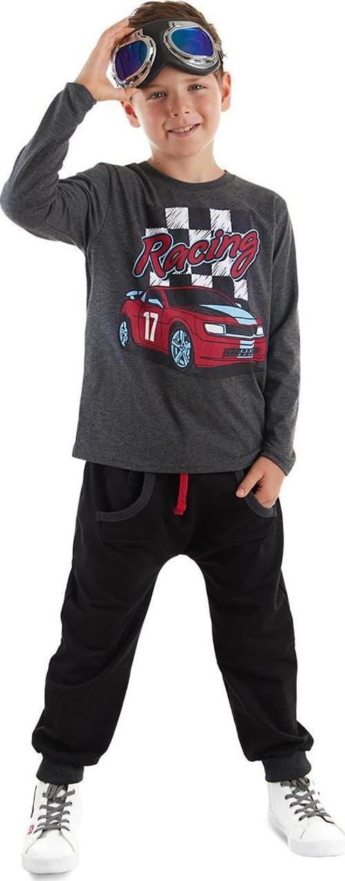 Yarış Erkek Çocuk T-shirt Eşofman Altı Takım