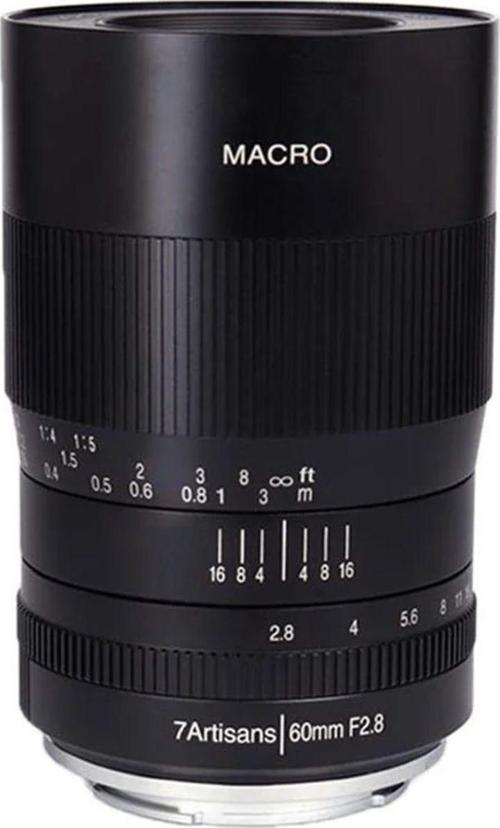 60Mm F/2.8 Aps-C Manuel Focus Macro Lens (Sony E)