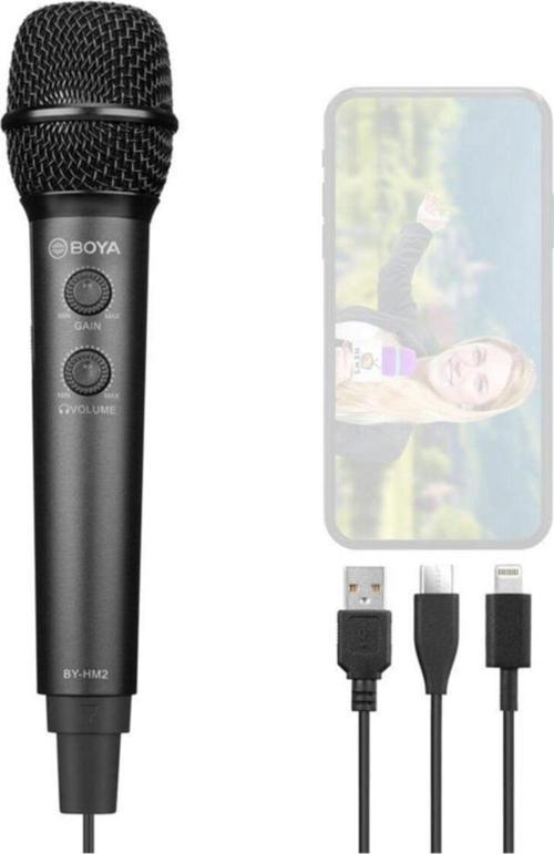 By-Hm2, Pc, Telefon Uyumlu Kablolu El, Sahne Mikrofonu