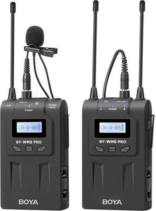 By-Wm8 Pro Kit-1 Prof. Kablosuz Mikrofon
