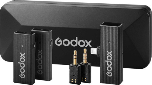 Movelink Mini Kablosuz Mikrofon Kit2 (Apple Uyumlu/Siyah)