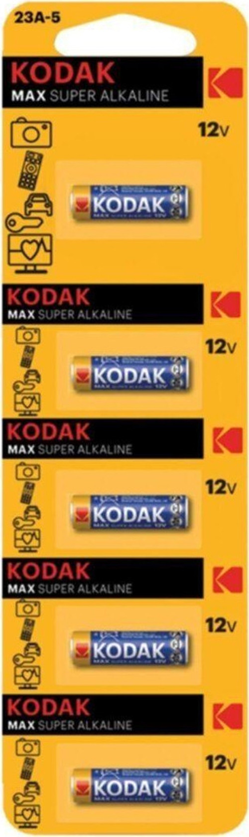 5 Adet Ultra Alkalin Kumanda Pili - 23A