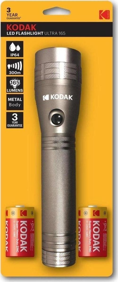Led Flashlight Ultra 165 - 2 Büyük Pilli El Feneri