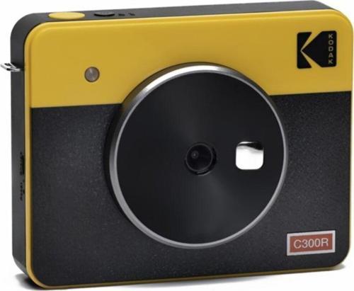 Mini Shot Combo 3 Retro Anında Baskı Sarı Dijital Fotoğraf Makinesi
