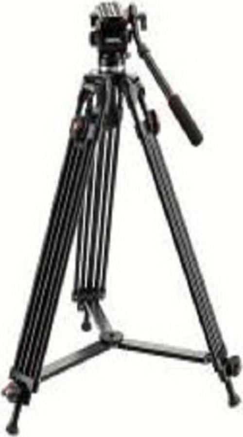 Pro 0508B Broadcast Profesyonel Alüminyum Video Tripod (190.M)