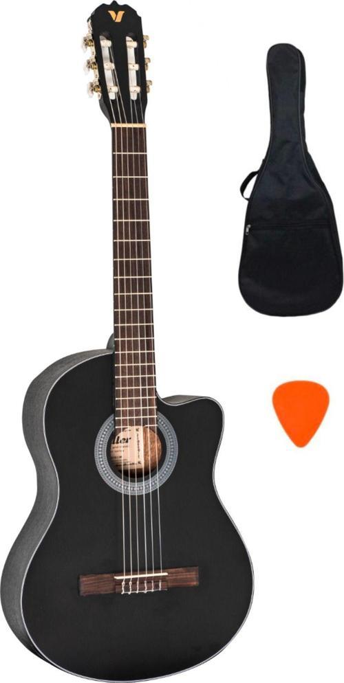 Vg250 C Bk Cutaway Siyah Klasik Gitar