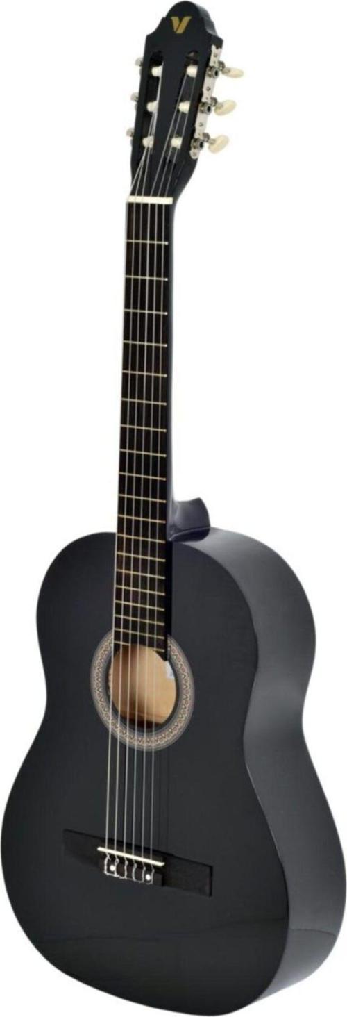 Vg412 Bk 4/4 Klasik Gitar Siyah [ Kılıf - Pena Hediyeli ]