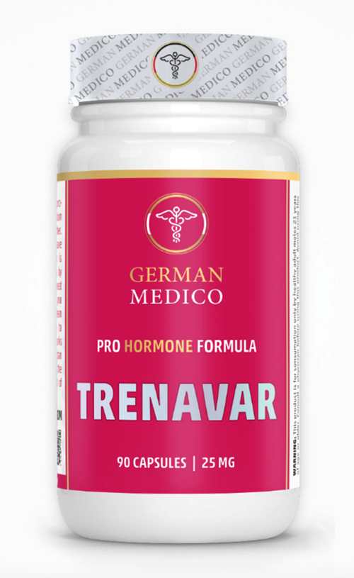 German Medıco Trenavar 25mg 90 Capsul. (Verıfy + Kare Kod Mevcut) Orj Ürün.3748