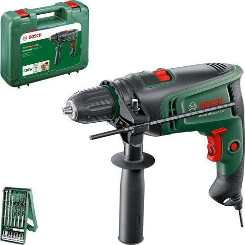 UniversalImpact 730 Darbeli Matkap 15 Parça X-Line Set Plastik Çanta