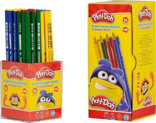 Kurşun Kalem Üçgen 36 Lı Stand Play-Kk003