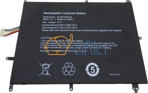 2874180-2S, NV-2874180-2S, VL-2874180-2S Notebook Bataryası, Laptop Pili RCPL-003