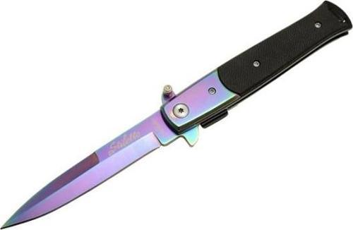 Milano Stiletto Gk 22 cm Kamp / Outdoor Çakı  - Yarı Otomatik, Kemerlikli