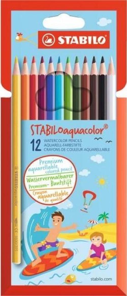 Kuru Boya Aquacolor 12 Renk 1612-6
