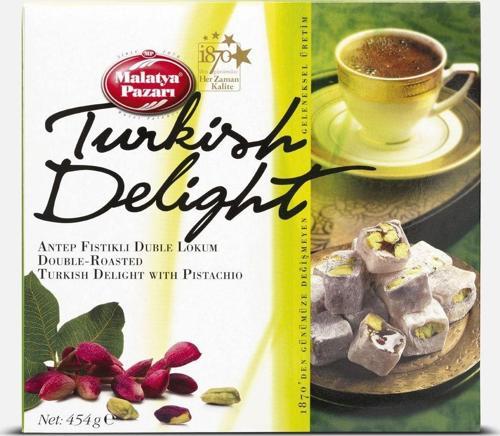 Duble Lokum Fıstıklı Kutulu 454 Gr