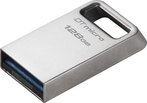 DTMC3G2-128GB DataTraveler Micro 200MB-s Metal USB 3.2 Gen 1 Flash Bellek
