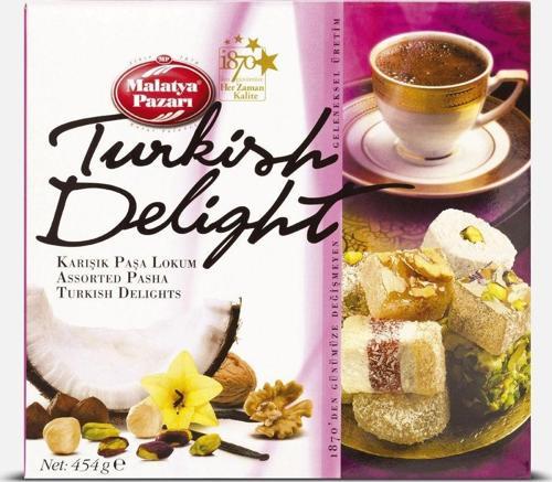 Karışık Paşa Lokum Kutulu 454 Gr