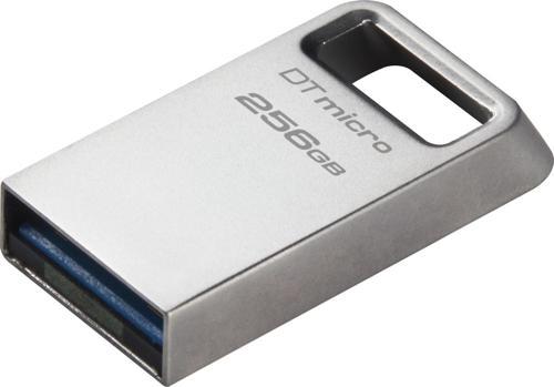 DTMC3G2-256GB DataTraveler Micro 200MB-s Metal USB 3.2 Gen 1 Flash Bellek